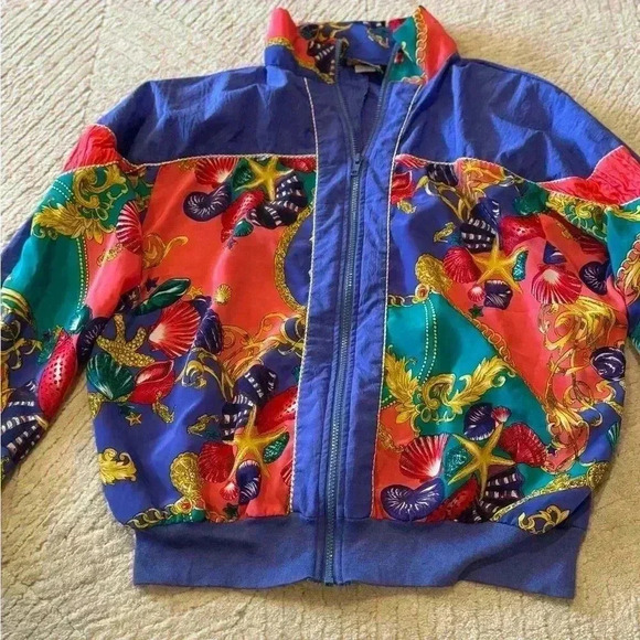 Silver threads lightweight woman’s vintage jacket M - Picture 10 of 12